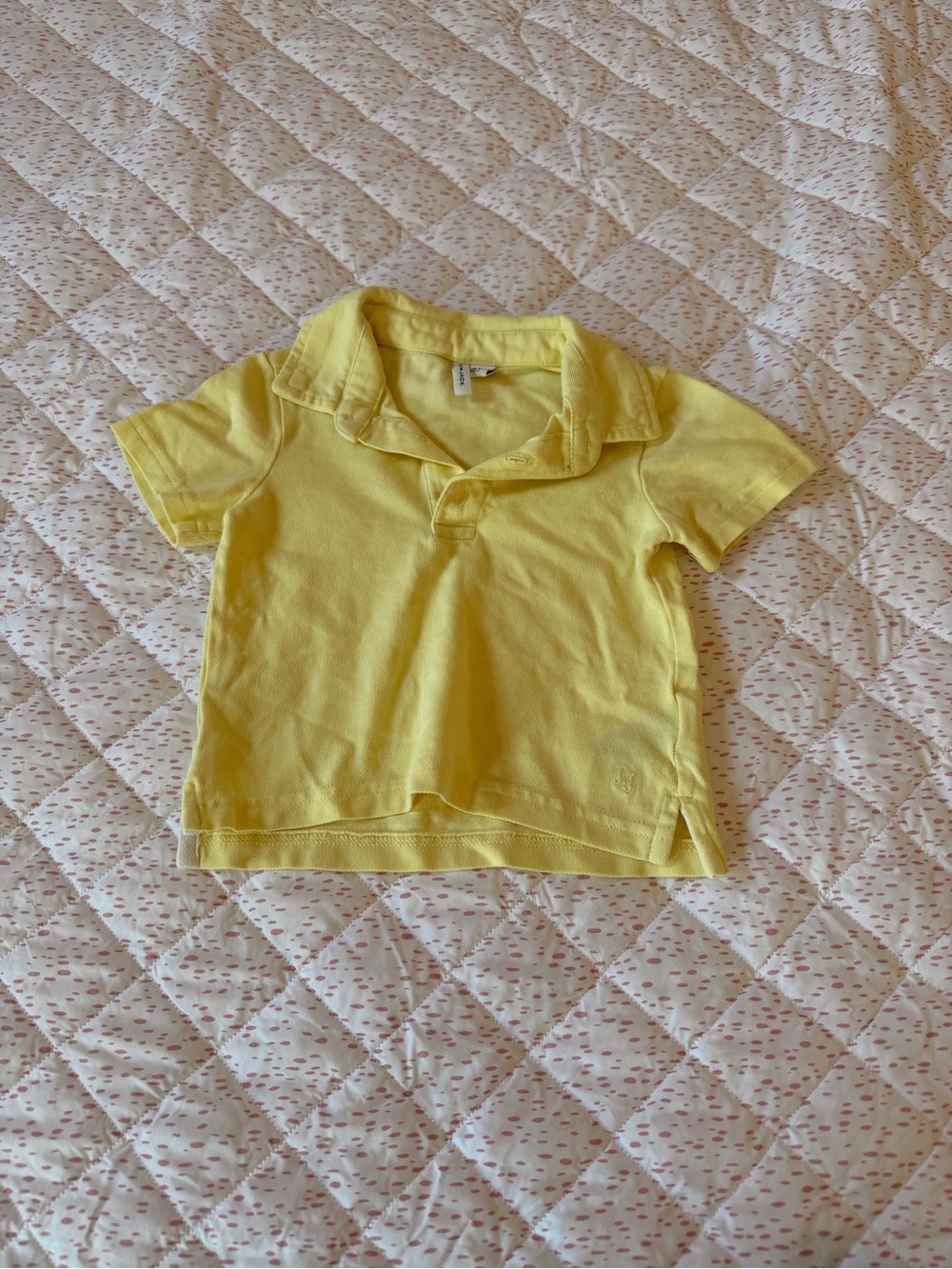 Janie and Jack Yellow Short-Sleeve Polo
